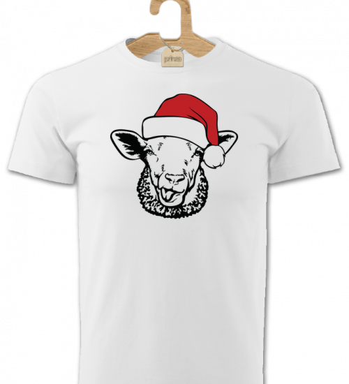 Tričko pánske Santa ovečka