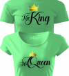 Jeho Královná Jej Kráľ zlatá koruna (King a Queen)