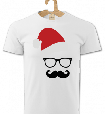 Tričko pánske Santa no-hipster
